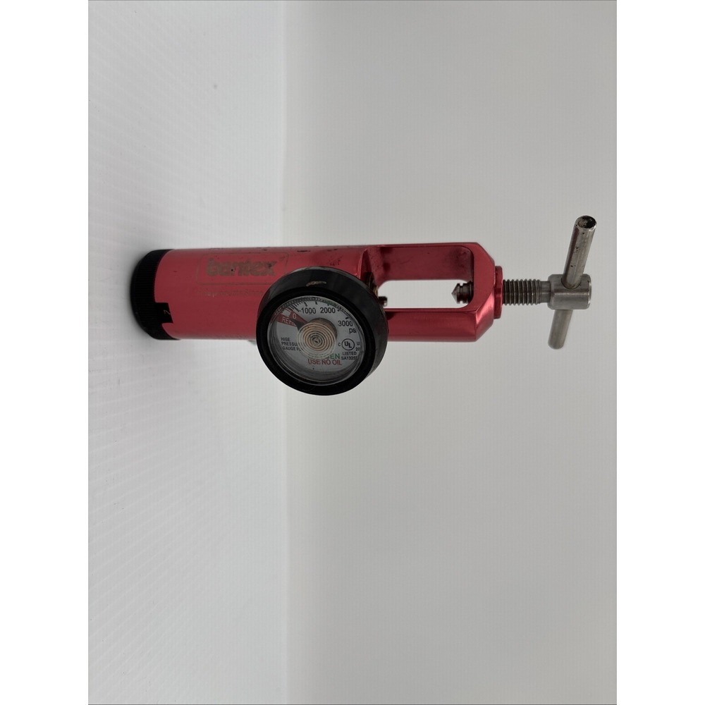 American Bantex O2 Regulator Brass Sleeved